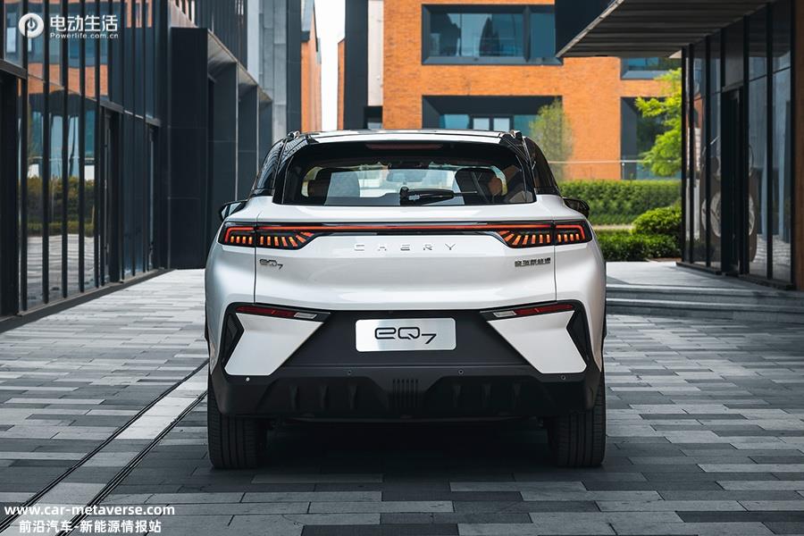 奇瑞eQ7首台量产车下线/8月推出 中国首个铝基轻量化平台发布