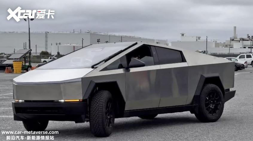 特斯拉首辆特斯拉Cybertruck量产车下线