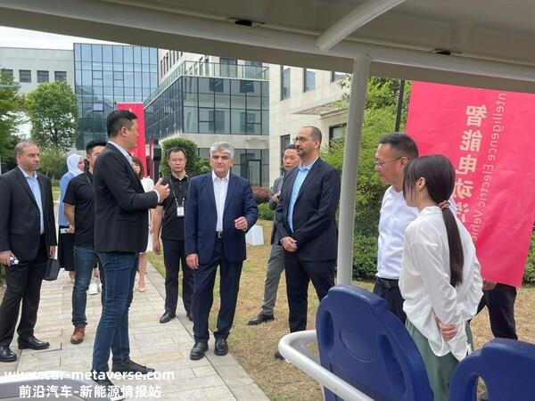 中阿友谊促进新能源产业合作 阿布扎比经济发展部官员考察纽顿汽车中国供应链基地