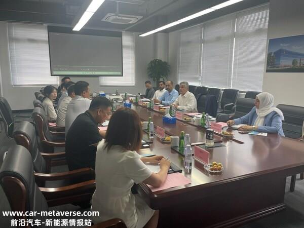中阿友谊促进新能源产业合作 阿布扎比经济发展部官员考察纽顿汽车中国供应链基地