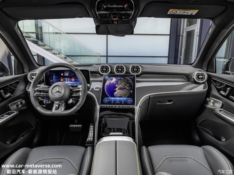 依旧一人一机 全新AMG GLC家族官图发布
