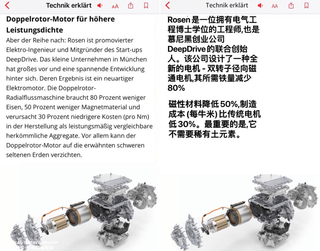 德国驱动技术使廉价电动汽车成为现实