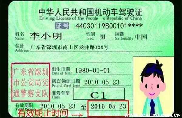 机动车有效期分别是几年