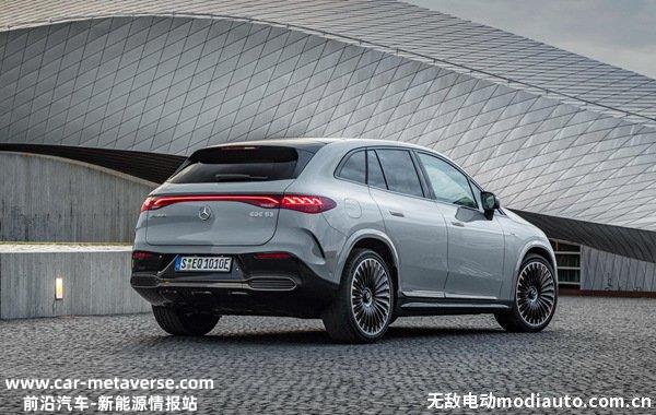 奔驰AMG EQE SUV亮相海外市场，奔驰EQE SUV高性能版最新消息