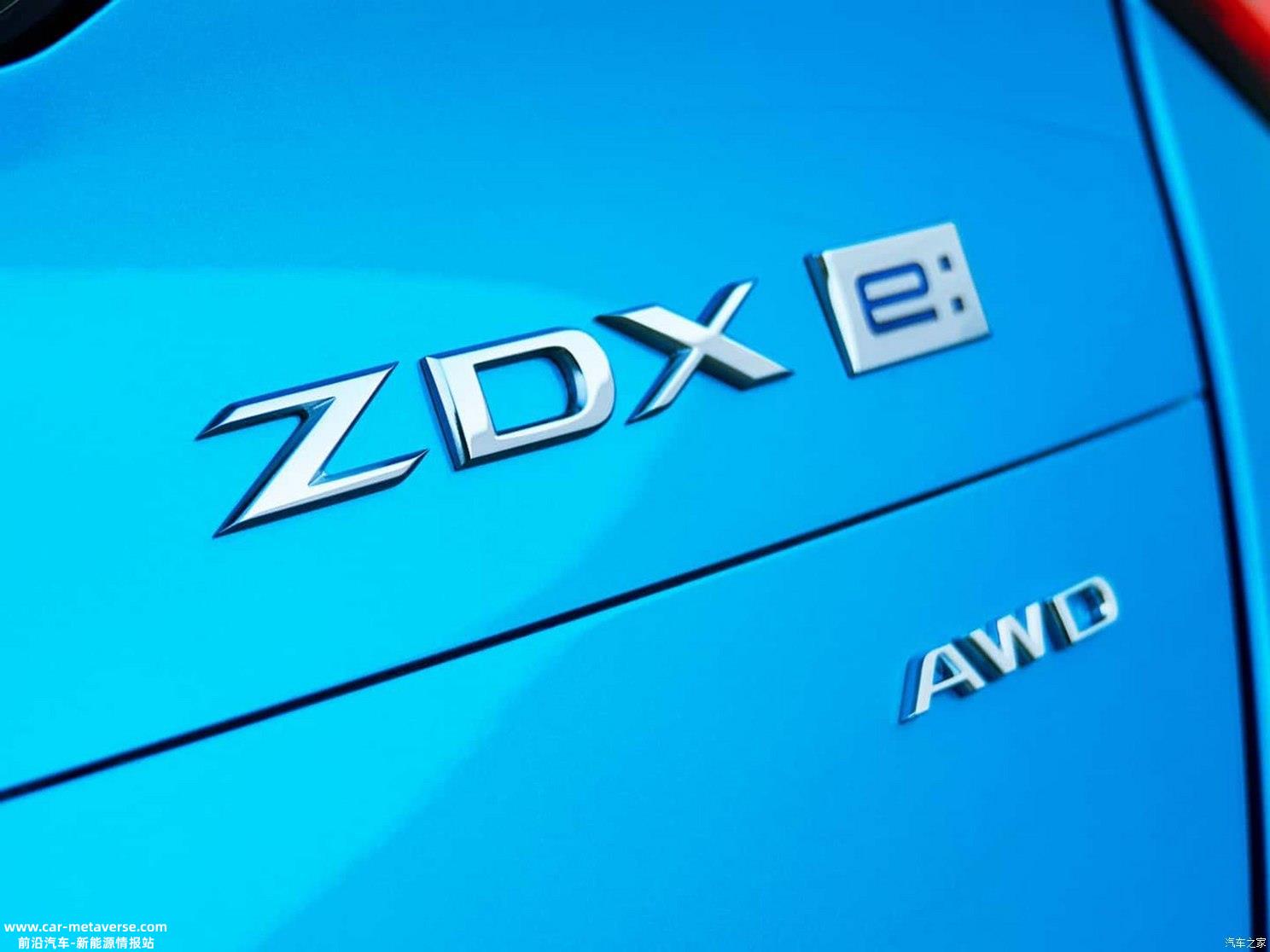 续航523km/明年上市 全新讴歌ZDX官图