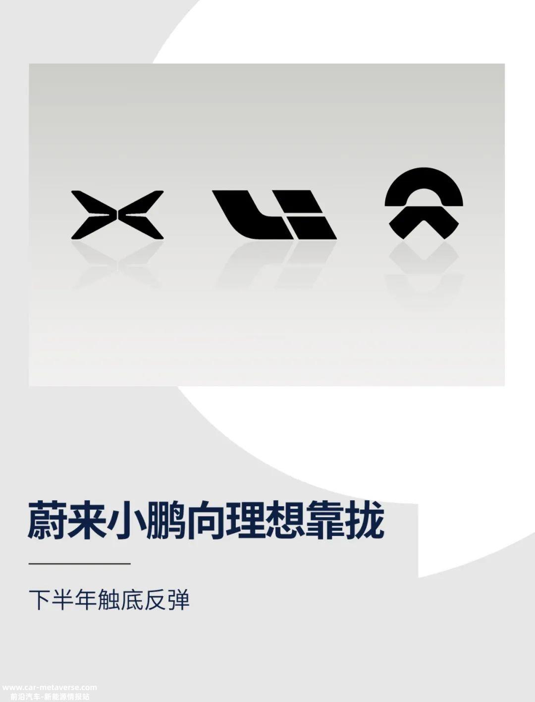 小鹏和威来的头越来越远了?