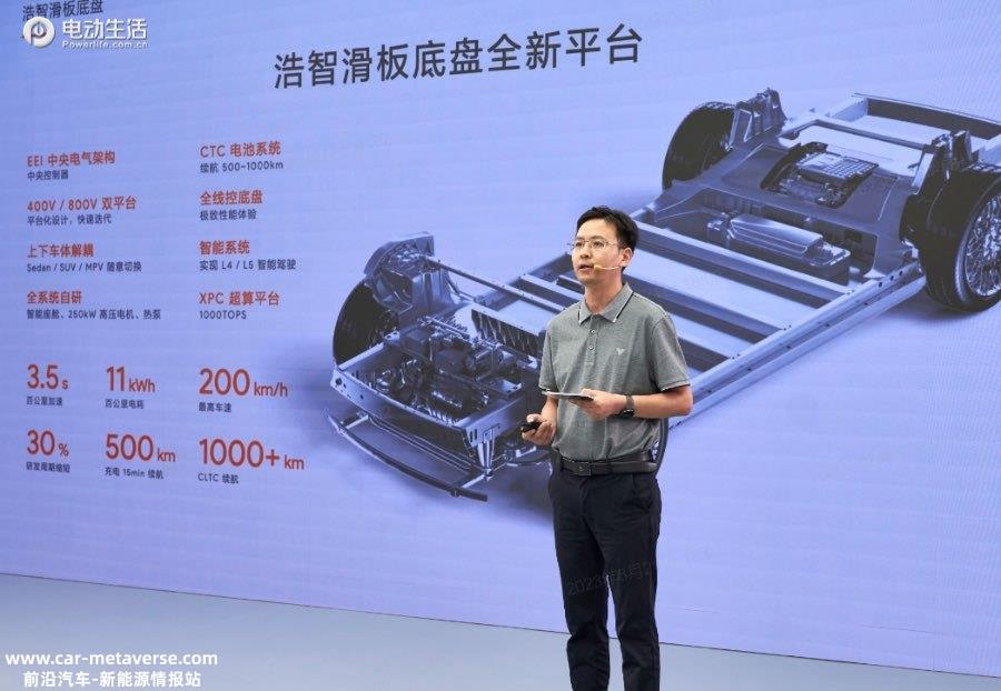 哪吒汽车发布“浩智技术品牌2.0” 五大现货技术全面领先
