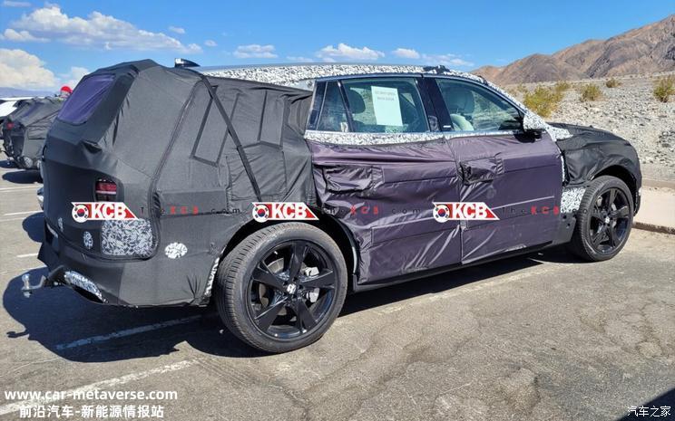 纯电动旗舰SUV 捷尼赛思GV90谍照首曝