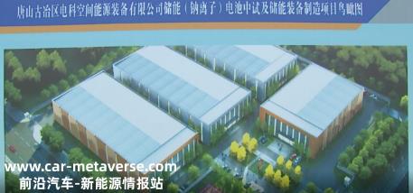古治发布电力空间储能(钠离子)电池试验及储能设备制造项目