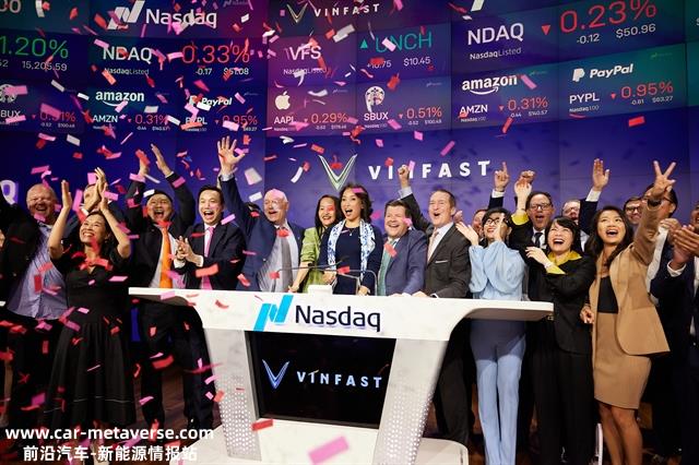 VinFast市值蒸发830亿美元
