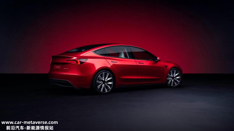 前脸大改造新特斯拉Model 3将在慕尼黑车展上公开亮相