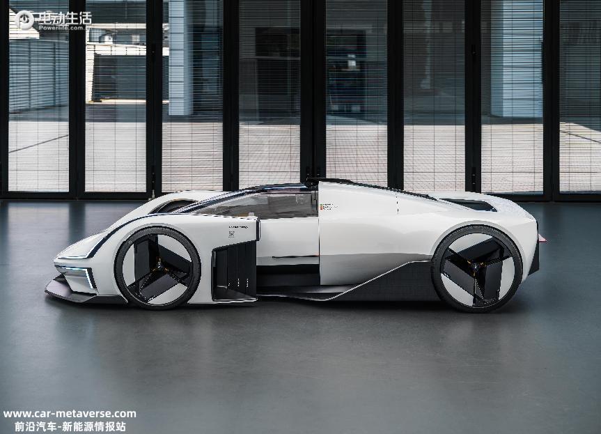 极星纯电超跑概念车Synergy全尺寸模型亮相慕尼黑