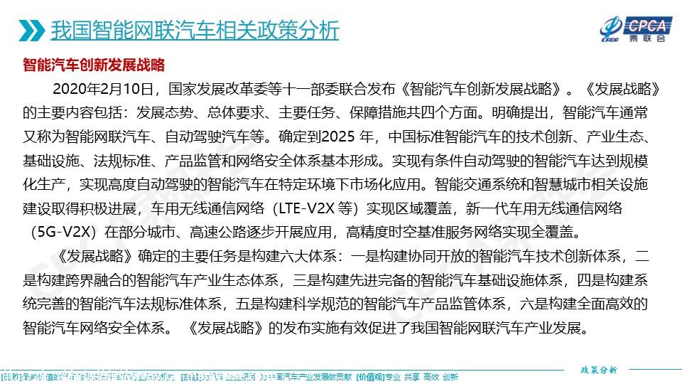 【政策综述】关于我国智能网联汽车发展现状及其相关政策的分析