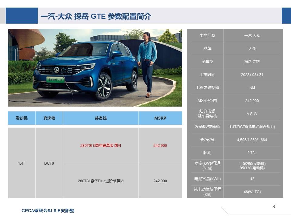 【联合发布】一周新车快讯(2023年9月2日-9月8日）