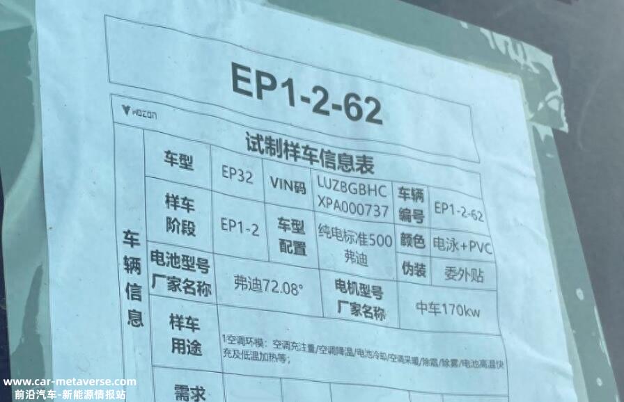 哪咤汽车新SUV伪装路试谍照曝光