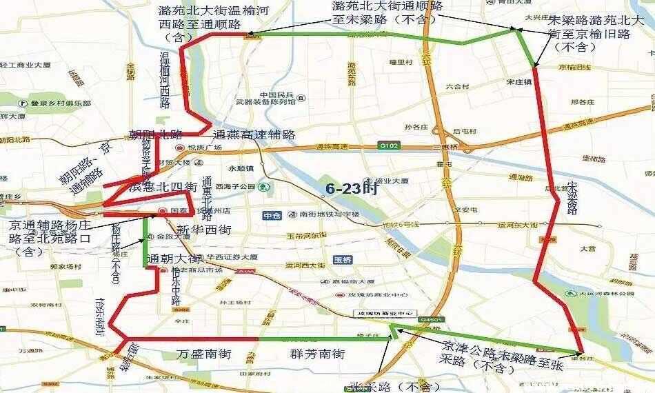 通州限号吗