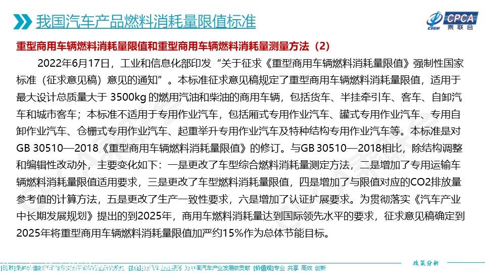 【政策综述】关于我国汽车产品燃料消耗量限值标准及促进汽车产品节能减排的相关政策分析