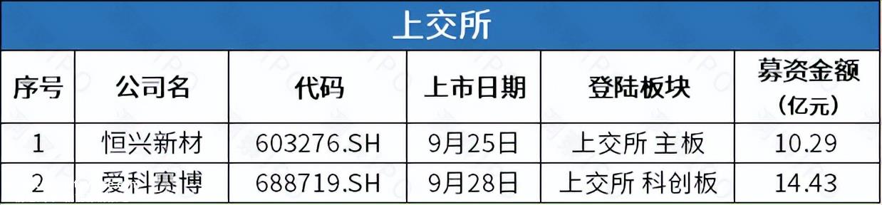 上海证券交易所创业板上市公司2家