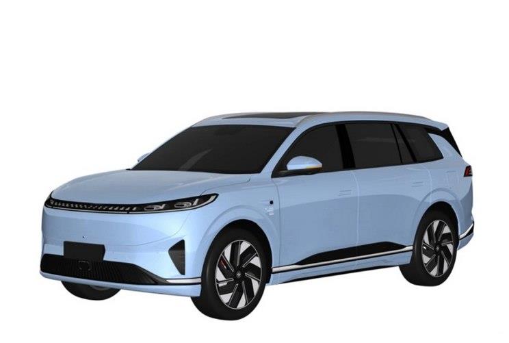 定位中大型SUV 东风eπ S59专利图曝光