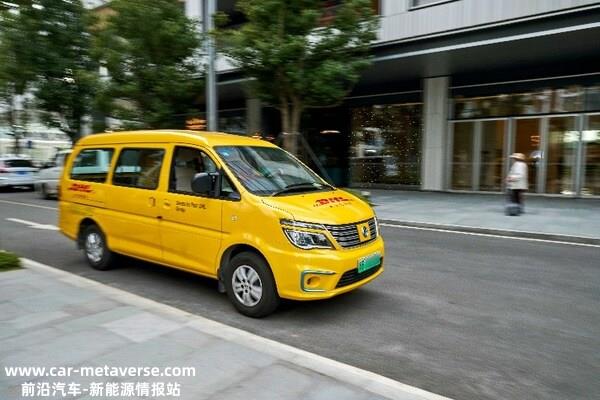 中外运敦豪深圳分公司派送车队电气化比例已超过50%