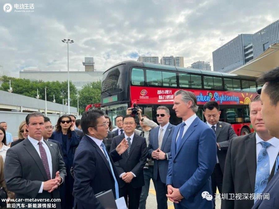 美国加州州长访深，点赞仰望U8“超越性技术”