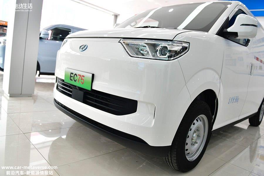 瑞驰EC75电动VAN到店实拍 改装房车/商用挣钱