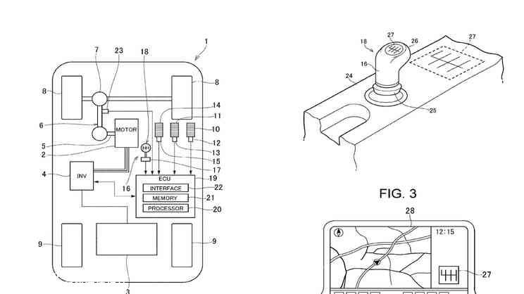 丰田模拟14速手动变速器专利图曝光