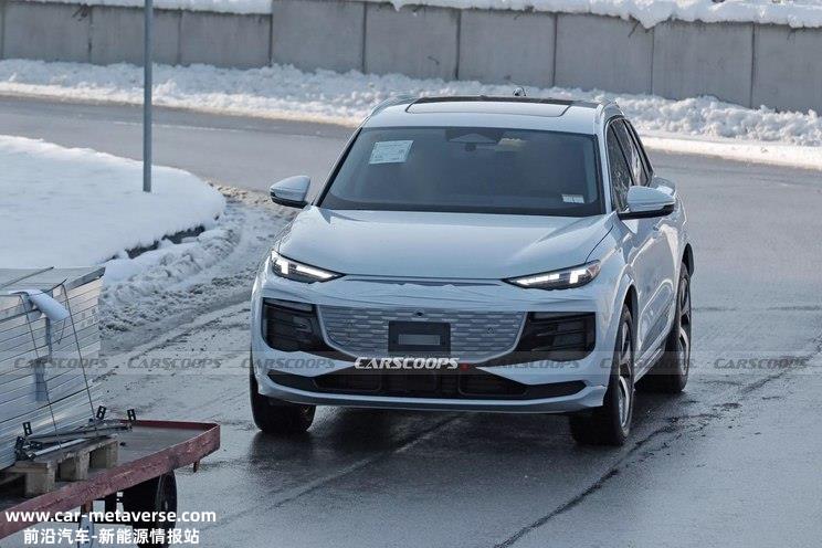 预计2024年上市 奥迪Q6 e-tron最新谍照