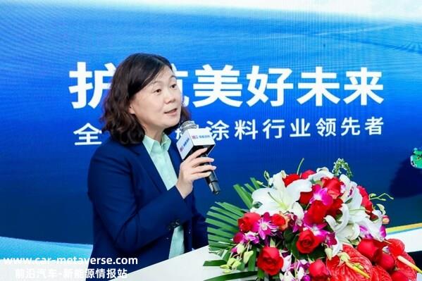 立邦中国船舶事业部总经理黄骏现场致辞