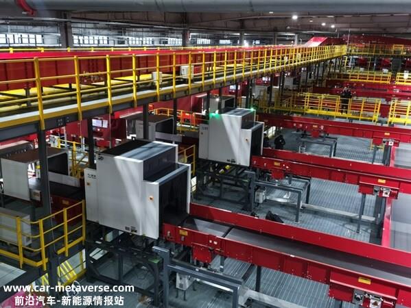 同方威视安检设备在某大型分拣中心投入使用