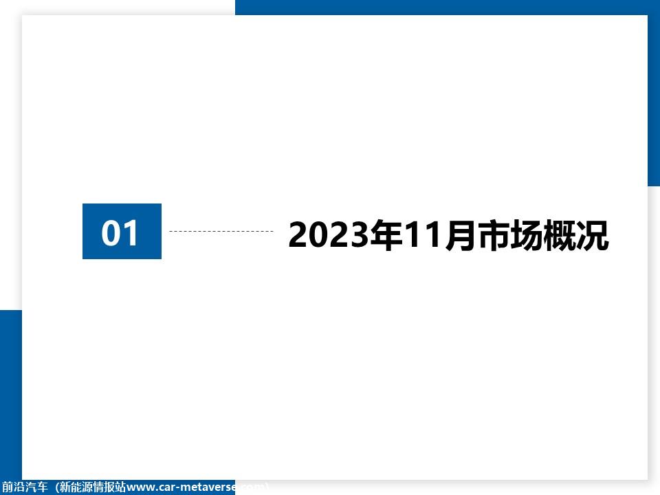 【二手车】2023年11月全国二手车市场深度分析
