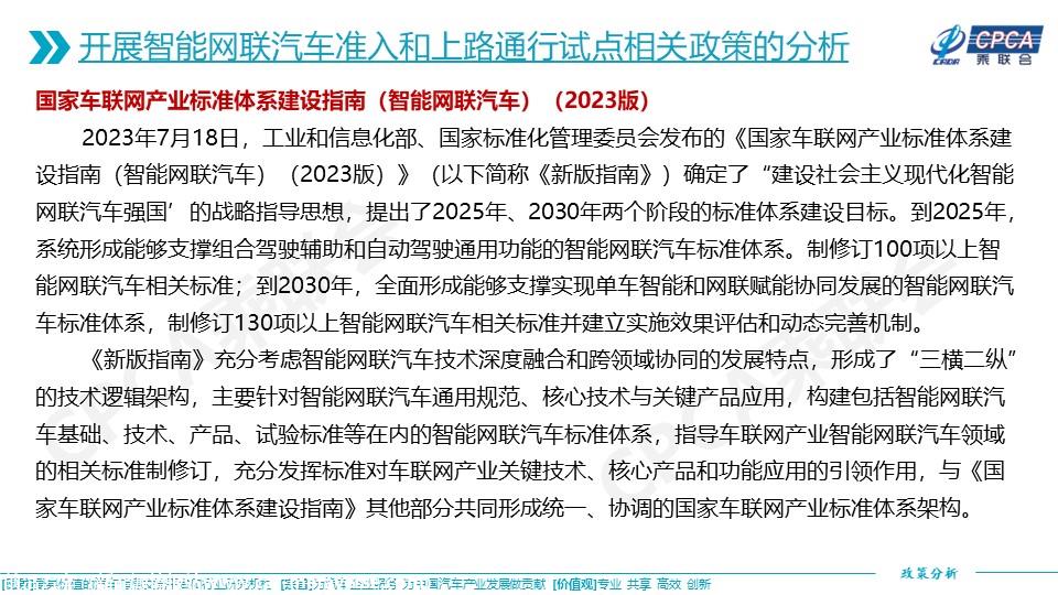 【政策综述】关于智能网联汽车发展现状及其开展准入和上路通行试点相关政策的分析