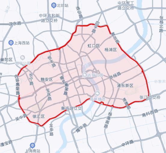 外地牌照上海限制，上海外地车限行时间和路段2024