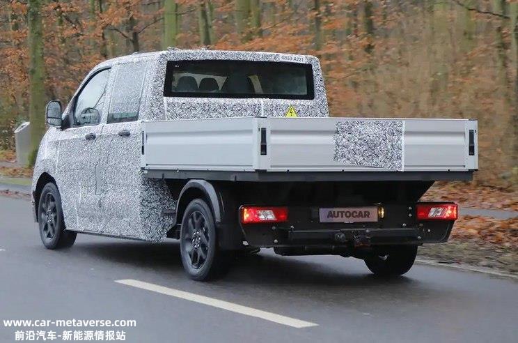 全新大众Transporter纯电版谍照曝光