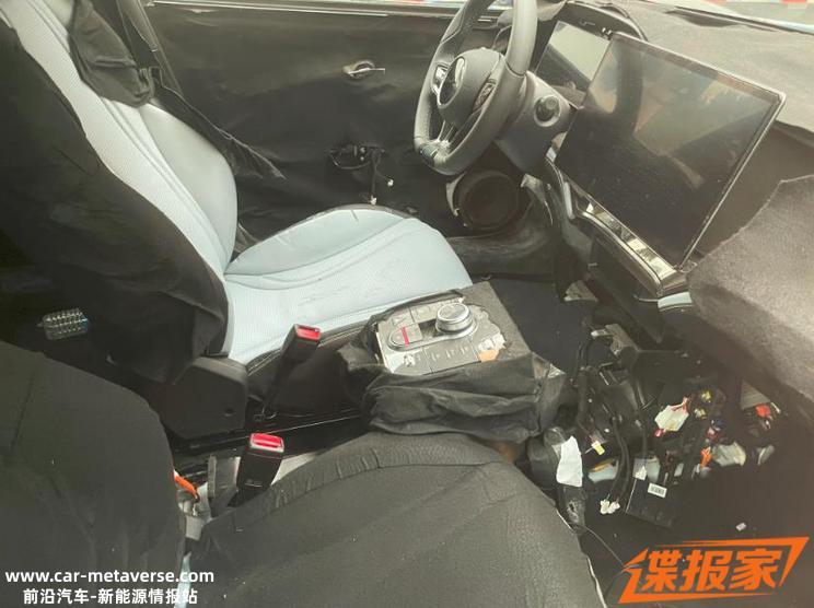 又是一个爆款！比亚迪元UP内饰谍照曝光