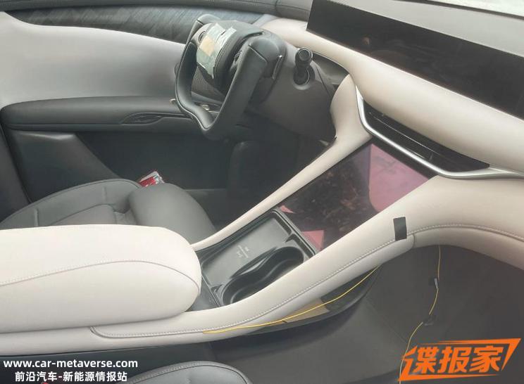 家族式设计加持 智己L6内饰谍照曝光
