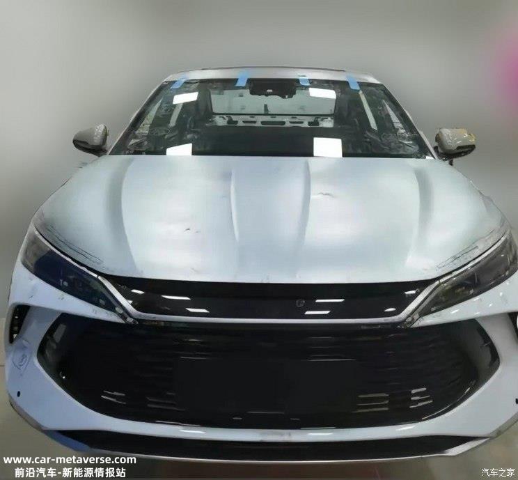 定位高于秦PLUS 比亚迪秦L官方谍照