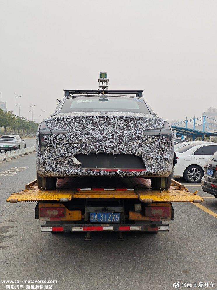 还不错？曝疑似小鹏与滴滴合作车型谍照