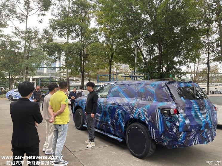 或为腾势N9？腾势全新旗舰SUV谍照曝光!