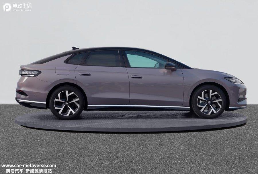 「未来感机械美学」上汽大众旗舰纯电轿车 ID.7 S工信部申报图公布