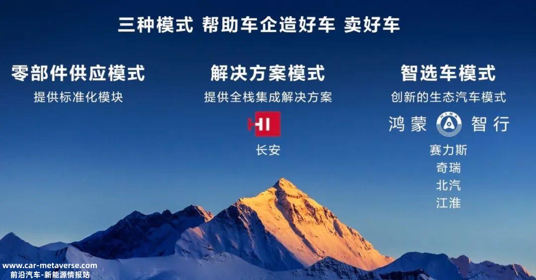 华为智能汽车解决方案与猛士科技签署战略合作协议
