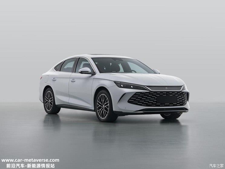 搭载最新混动技术 比亚迪秦L无伪装谍照