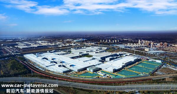 BMW第六代动力电池项目主体建筑完工