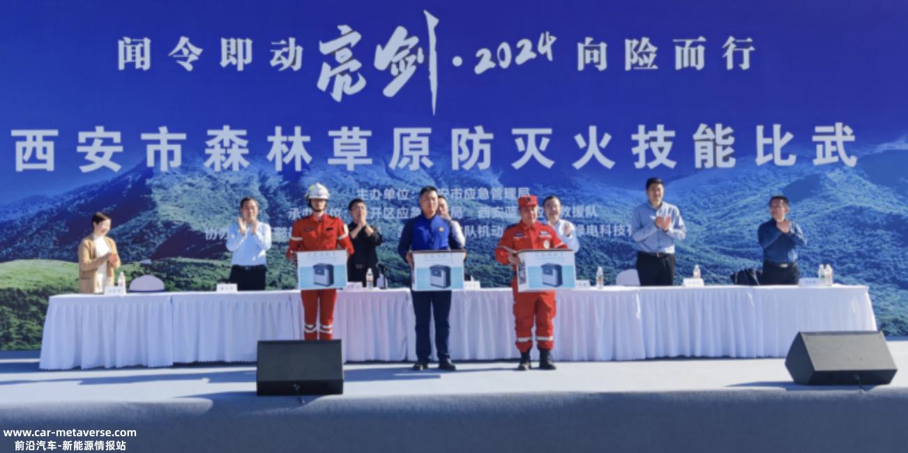 长安绿电助力2024年第一季度森林草原防火大赛